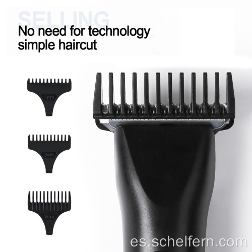 Clipper del pelo eléctrico inalámbrico para hombre Trimmer